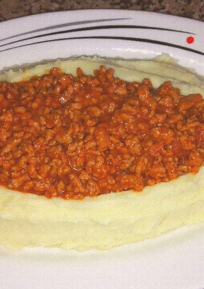 Una foto de Pastel de puré de patata con carne picada