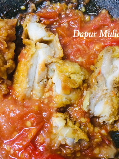 Foto resep Ayam goreng penyet