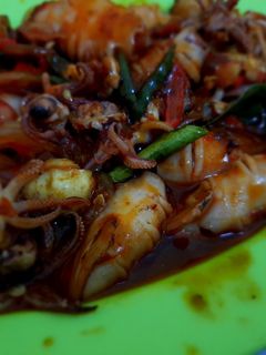 Foto resep Cumi saus sambal pedas