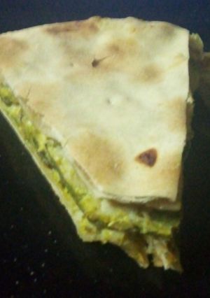 Una foto de Tarta de zapallito con tapas casera rápida