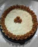 Tarta de coco y dulce de leche