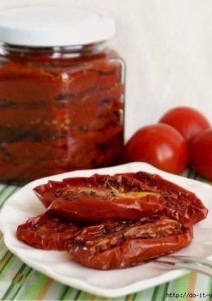 Фото Безумно вкусные вяленые помидоры.