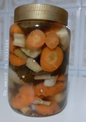 Une photo de Légumes au vinaigre