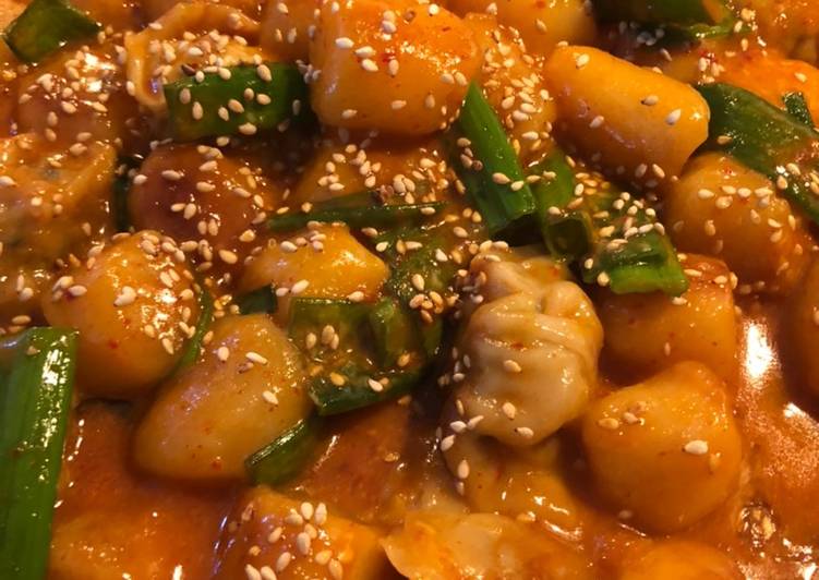 Recipe of Homemade Gnocchbokki