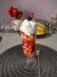 Gyümölcssaláta recept fotója