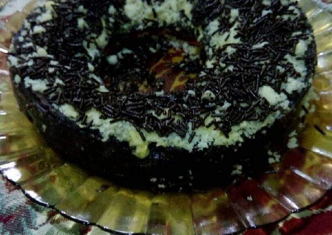 Brownies kukus mesis keju ala rumahan