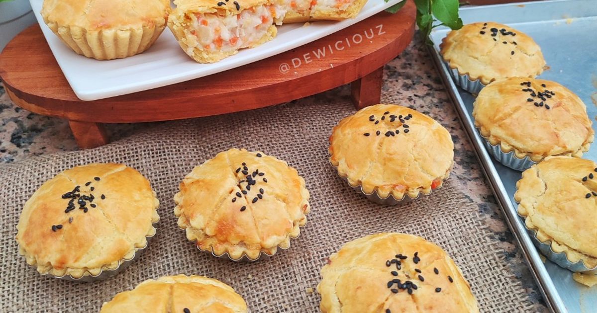 Resep Roti Pie Resep chicken pie rumahan enak dan mudah - Cookpad