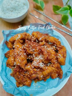 Foto resep Ayam Goreng Madu Mentega ala Korea