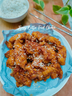 Foto resep Ayam Goreng Madu Mentega ala Korea