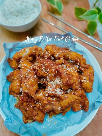 Langkah Mudah untuk Membikin Resep Ayam Goreng Madu Mentega ala Korea yang Menggugah Selera Anti Ribet, Bikin Ngiler
