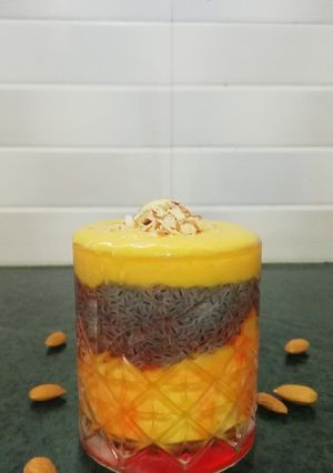 A picture of Mango smoothie.
