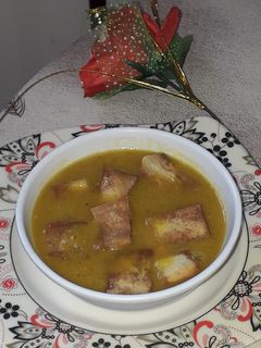صورة لوصفة شوربة عدس حكاية