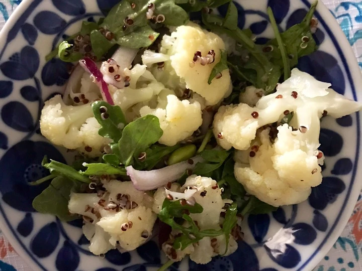 Easy Steps to Make Cauliflower & Arugula Salad the Can Spoil the Tongue Perfect