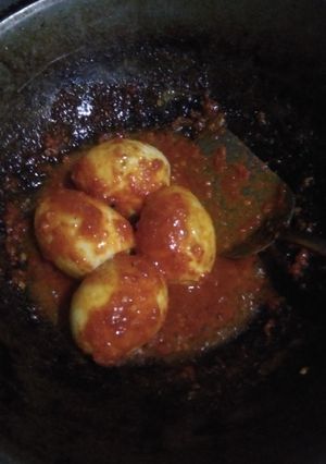 Foto resep Telur bumbu pedas