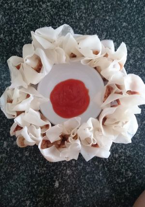 Foto resep Pangsit Ayam-Kornet Kukus a.k.a Dimsum
