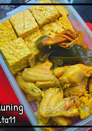 Foto resep Ayam/tahu/tempe bumbu kuning