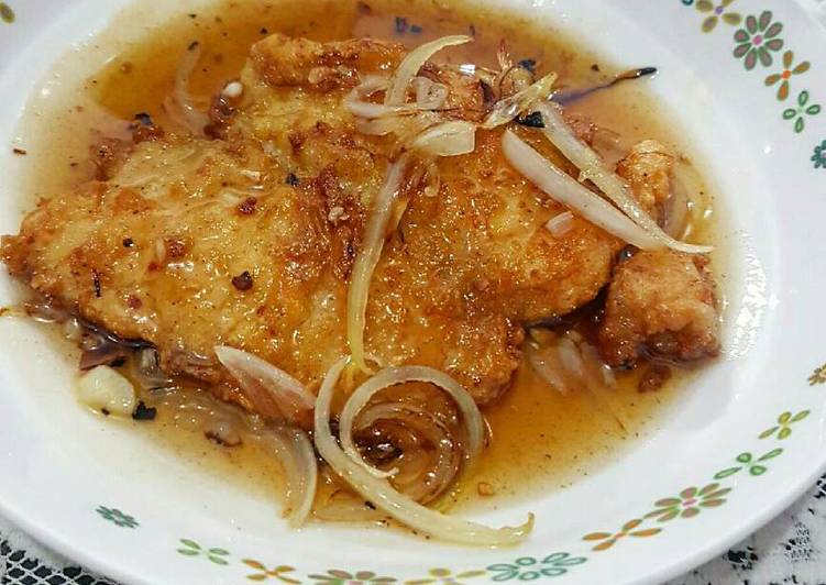 Ikan Dory saus Madu