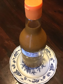 A picture of California Farm Bottle Aged Habanero Pepper Sauce.