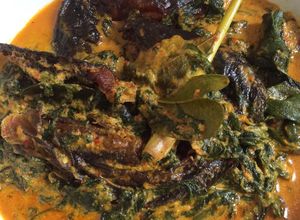 Foto resep Gulai Ikan Salai 🐟Pucuk Ubi☘️
