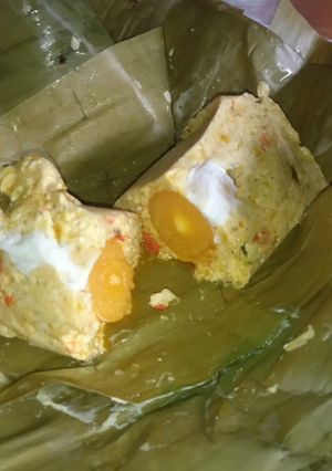 Foto resep Botok Telur Asin