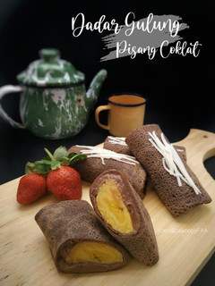 Foto resep Dadar Gulung Pisang Coklat