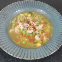 A picture of Vegetable Minestrone Soup.
