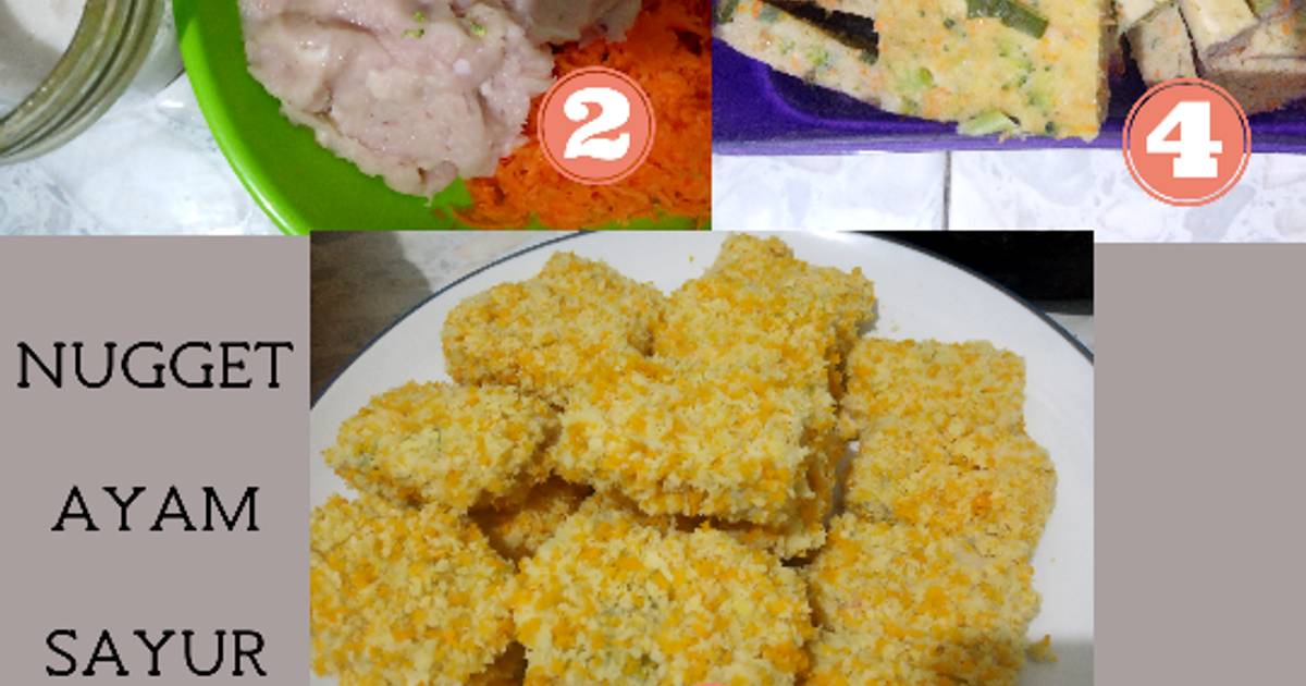 Resep Nugget Ayam Sayur Mpasi 12m Oleh Dwi Oktaviani Cookpad