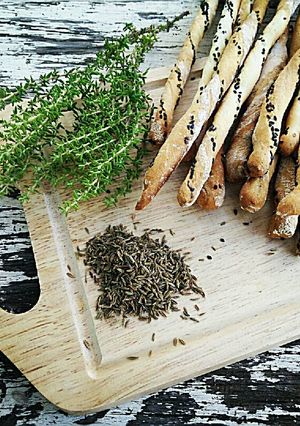 Hình của món Grissini Rubatà.