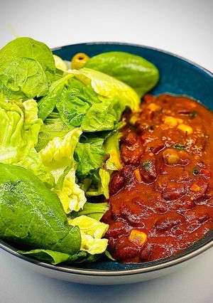A picture of Kidney Beans Curry / Rajma.
