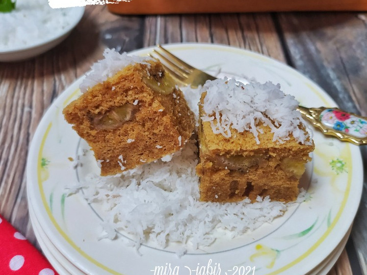 Bagaimana Menyiapkan Cake Pisang Tepung Beras, Lezat Sekali