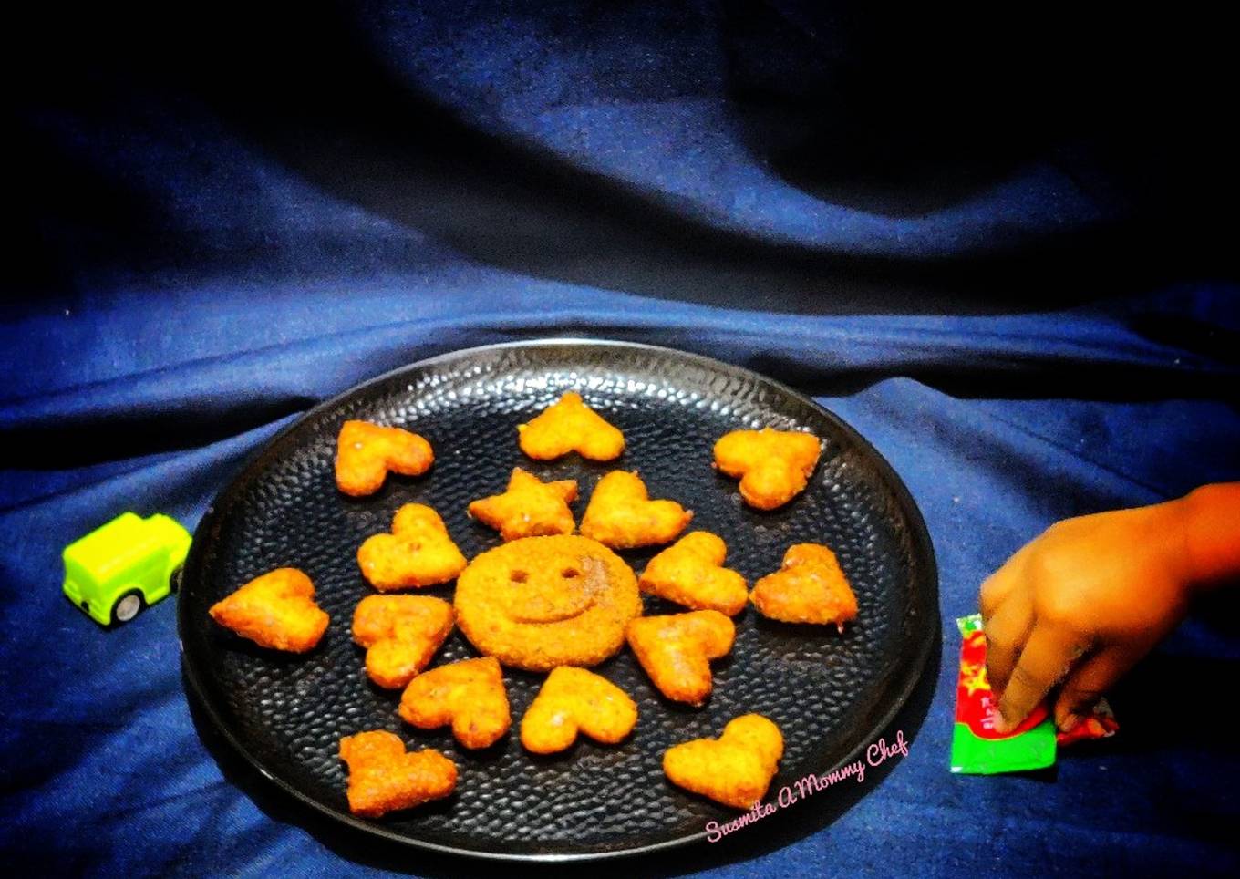 Appetizing Potato hearts
