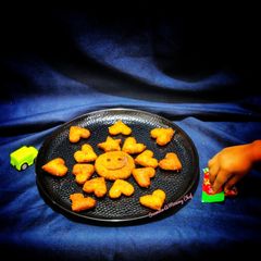 A picture of Appetizing Potato hearts.