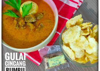 Resep Terbaru Gulai Cincang Bumbu Renceng Mantul Banget