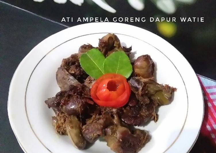 Ati ampela goreng