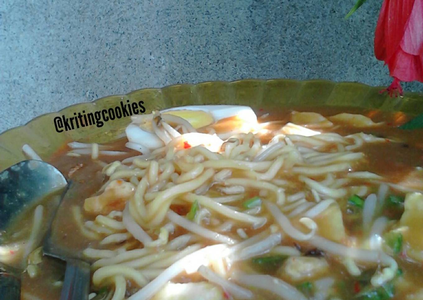 Mie rebus medan
