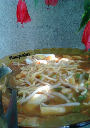 Foto resep Mie rebus medan