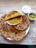 Dal stuffed paratha