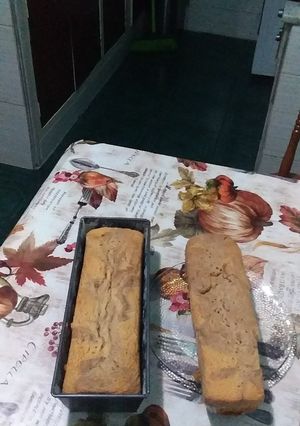 Una foto de Budín marmolado de chocolate