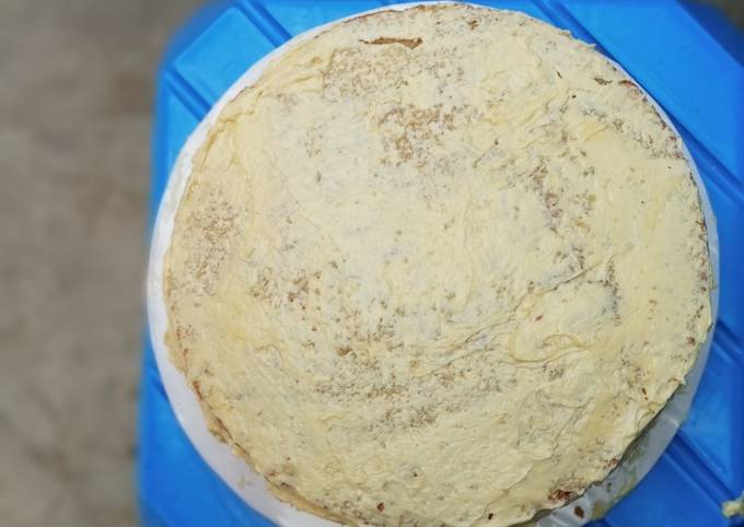 Recipe of Favorite Eggless Vanilla Cake