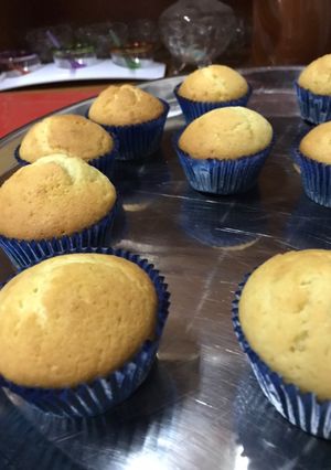 Una foto de Cupcakes de vainilla fácil