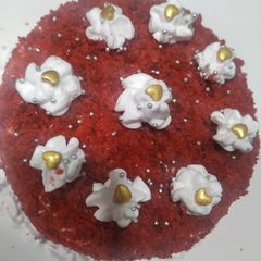 Red velvet cake A picture of Red velvet cake.
