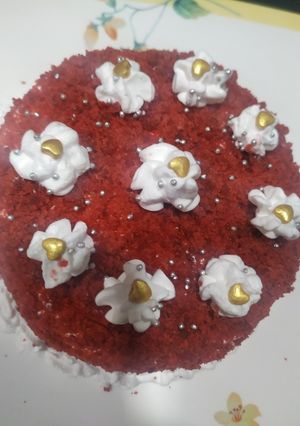 A picture of Red velvet cake.