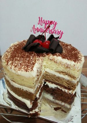 Foto resep Cake ala Tiramisu