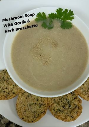 A picture of Mushroom 🍄 Soup.