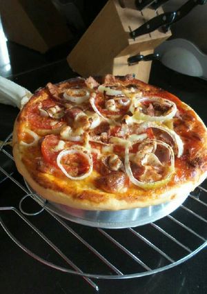 Foto resep Crispy pizza super gampang