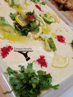 صورة لوصفة فته حمص