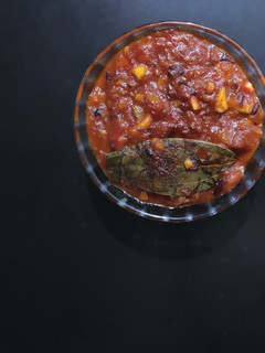 A picture of Crunchy Spiced Dryfruit Tomato Chutney.