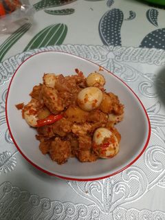 Foto resep Sambel kentang telur puyuh