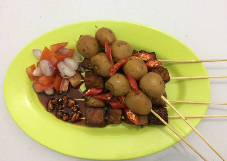 Bagaimana Menyiapkan Bacem tahu tempe puyuh, Enak Banget