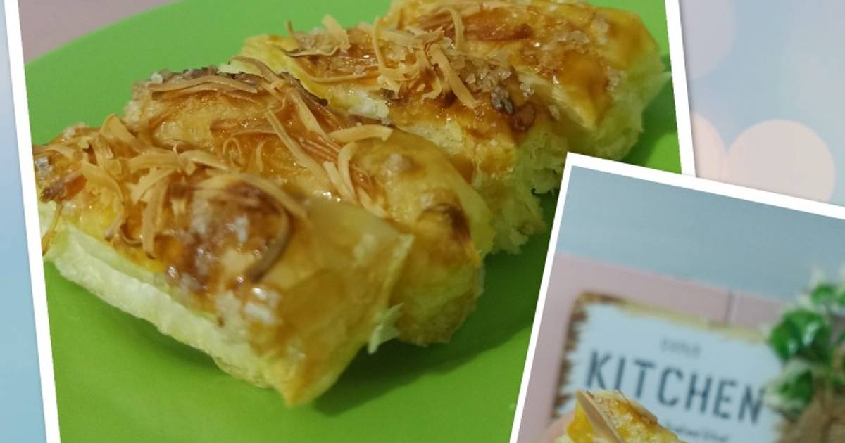 Resep Cheese Almond Puff Pastry Oleh Mami Cooking Cookpad